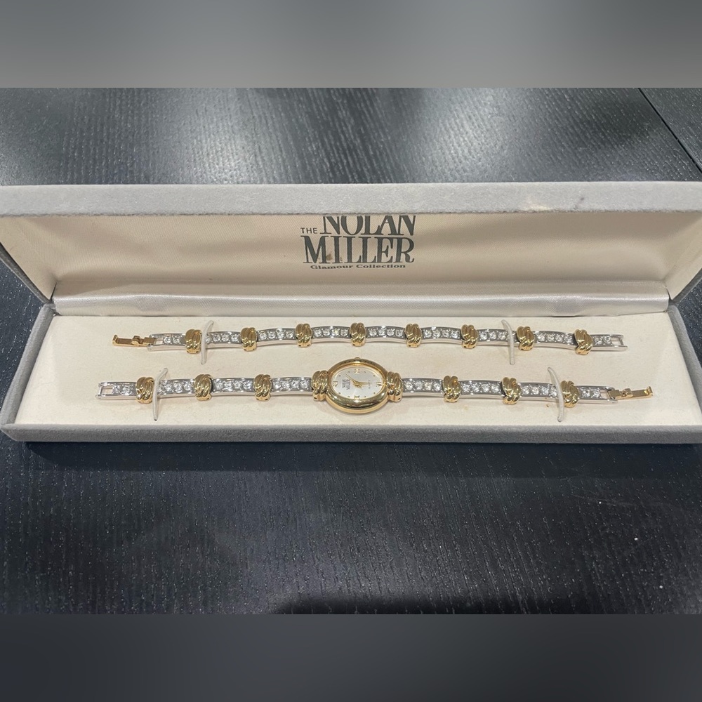 ✨💕VINTAGE NOLAN MILLER “PERFECT PAIR” WATCH SET💕✨
